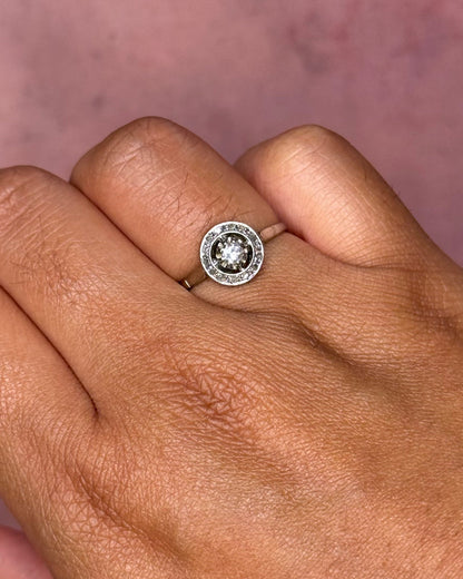 Séverin Art Deco Diamond Solitaire Ring