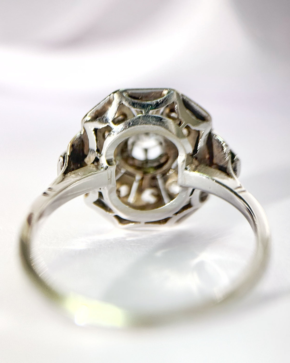 Bague Art-Déco Diamants "Michaela"