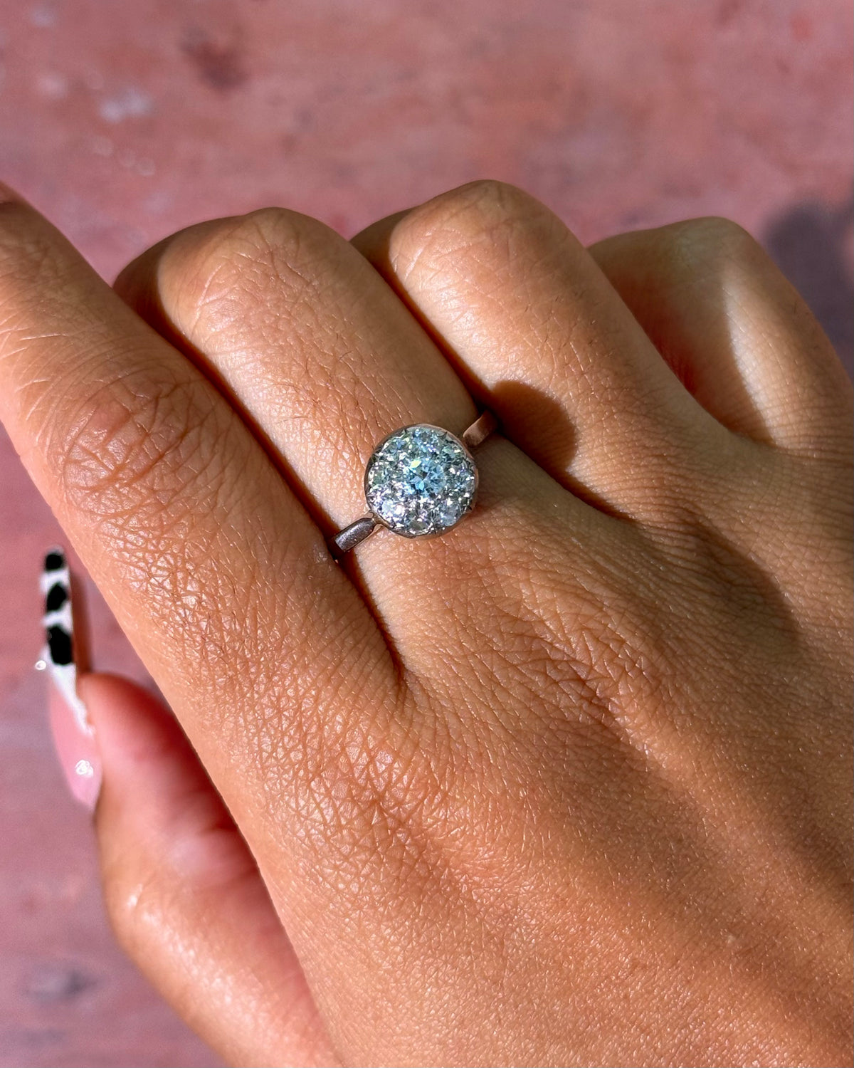 Bague Art-Déco Diamants 0.81 carat "Meryl"