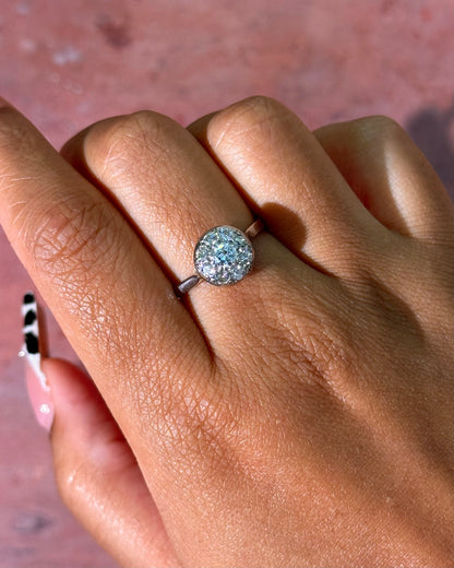 Bague Art-Déco Diamants 0.81 carat "Meryl"