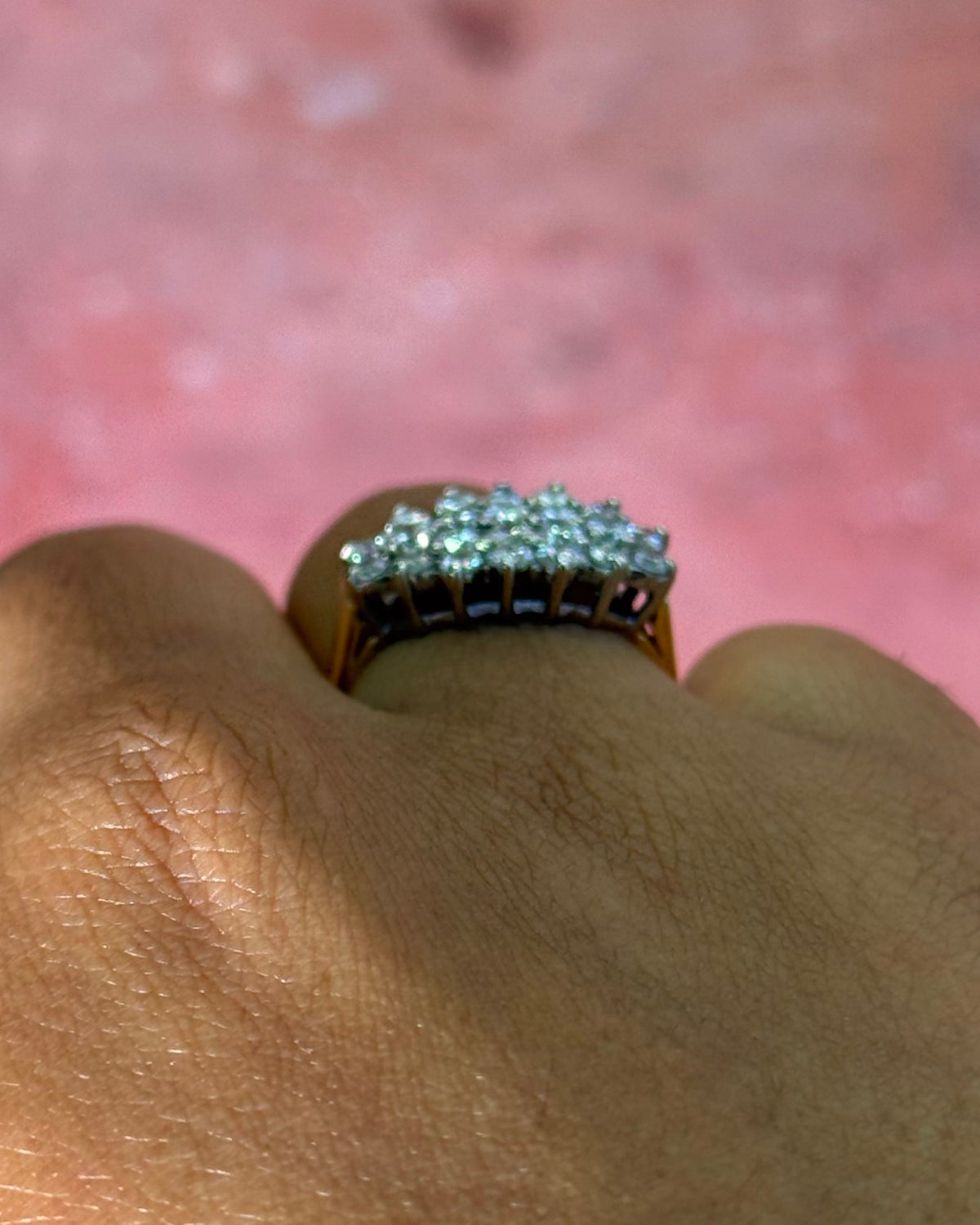 Bague Rivière Diamants 1.22 carat "Ophelie"