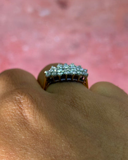 Bague Rivière Diamants 1.22 carat "Ophelie"