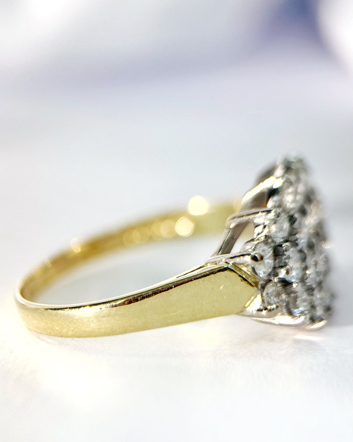 Bague Rivière Diamants 1.22 carat "Ophelie"