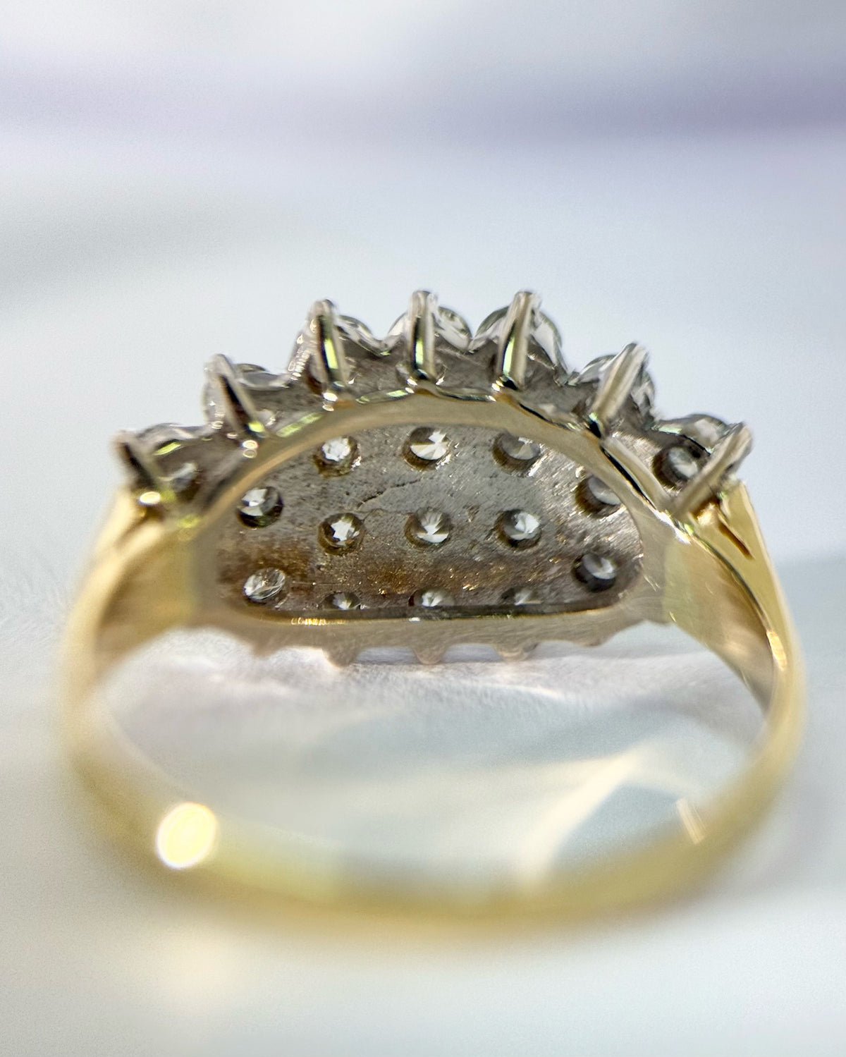 Bague Rivière Diamants 1.22 carat "Ophelie"