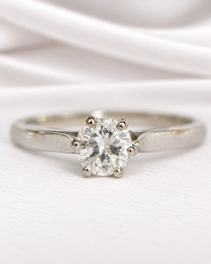 Bague Solitaire Diamant 0.35 carat F/VS2 "Viana"