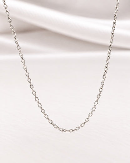 Chaîne Or Gris 18 carats "Rania"