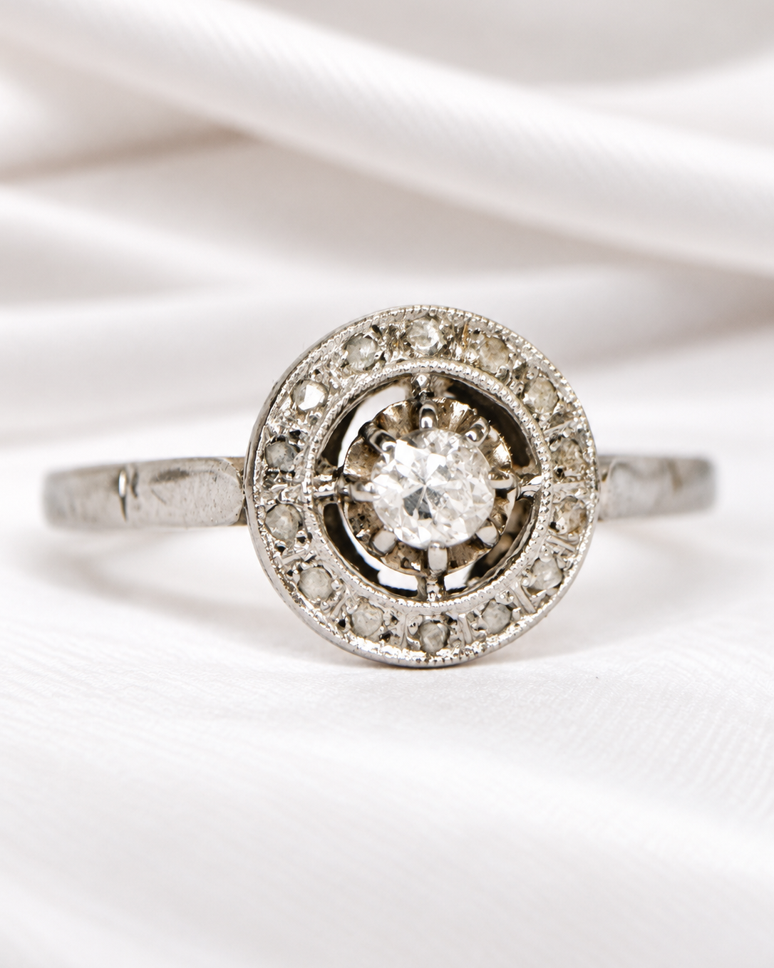 Séverin Art Deco Diamond Solitaire Ring