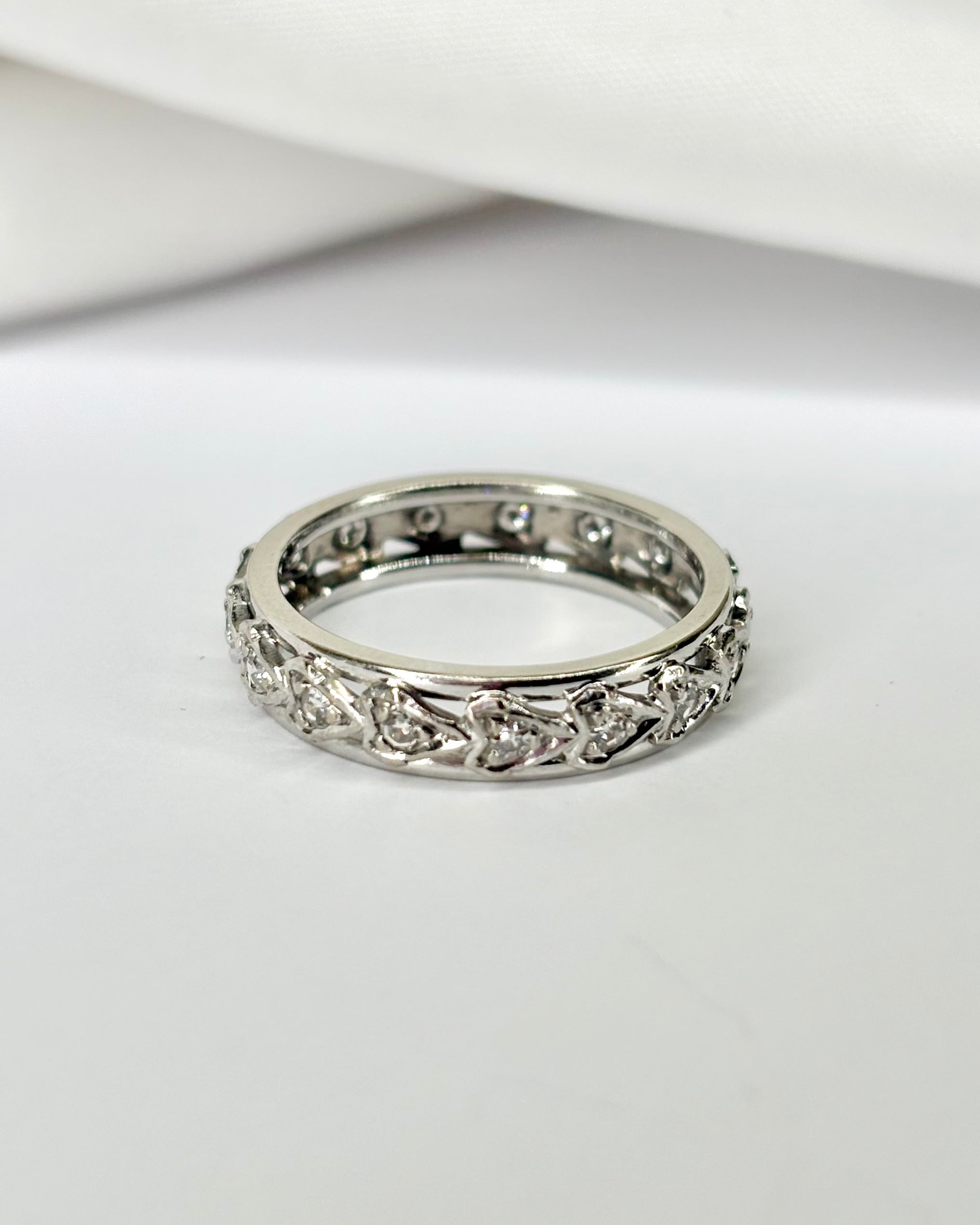 American Diamond Ring 0.34 carat "Paula"