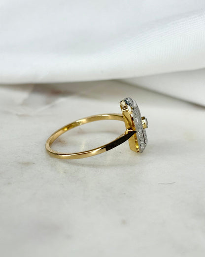 Bague Art Déco Diamant &quot;Adélie&quot;