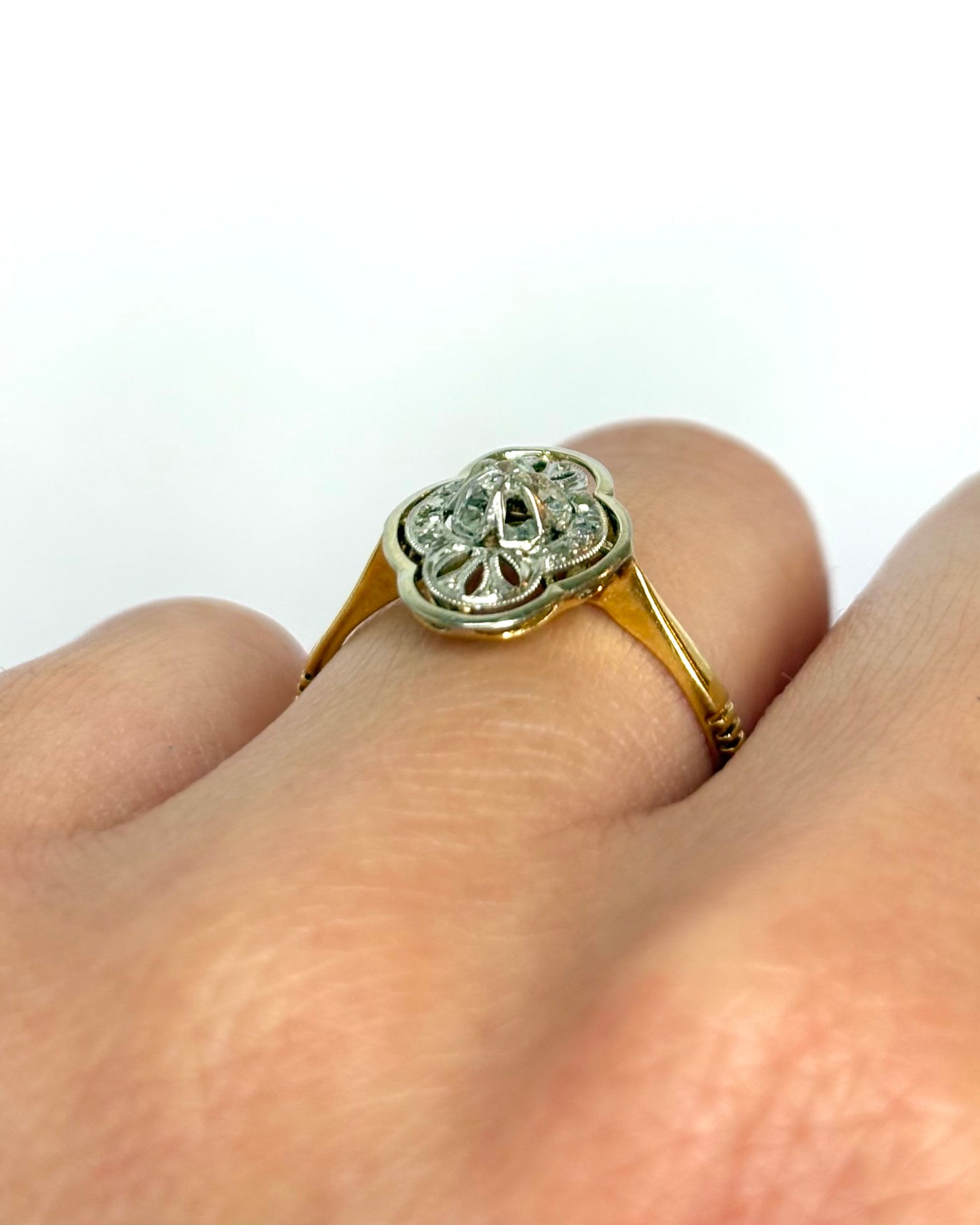 Art Deco Diamond Ring "Emily"