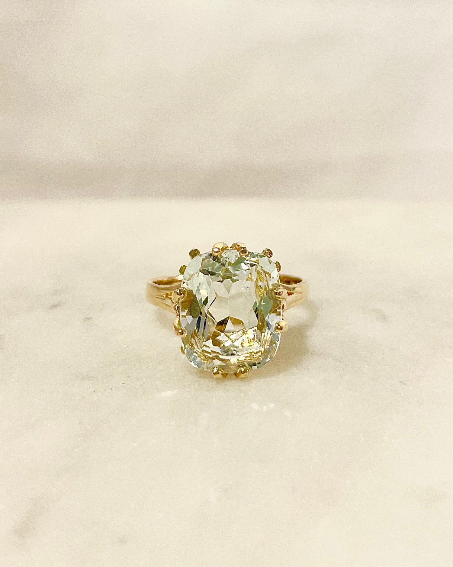 Bague Cocktail Aigue Marine 5 carats “Yael”