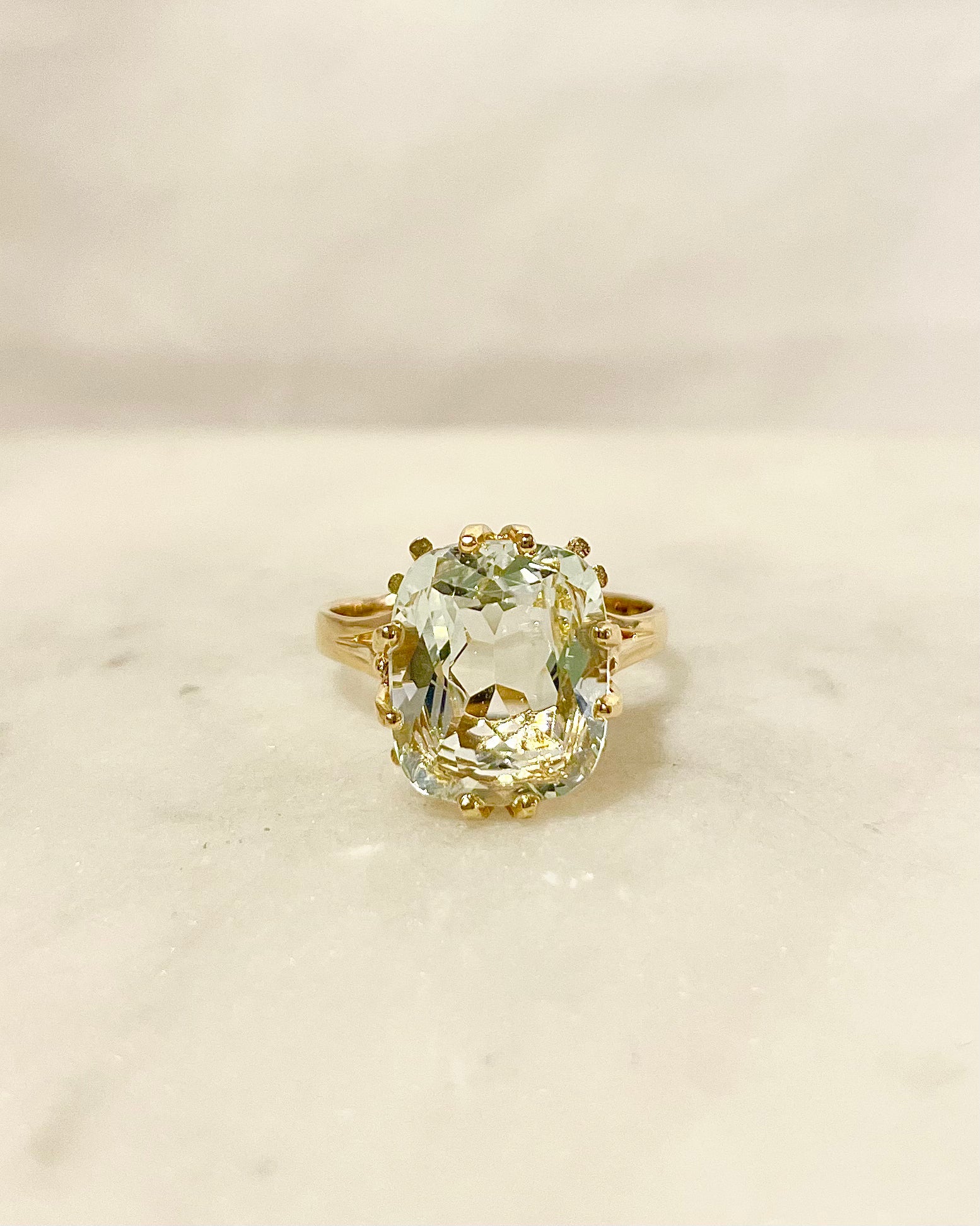 Bague Cocktail Aigue Marine 5 carats “Yael”