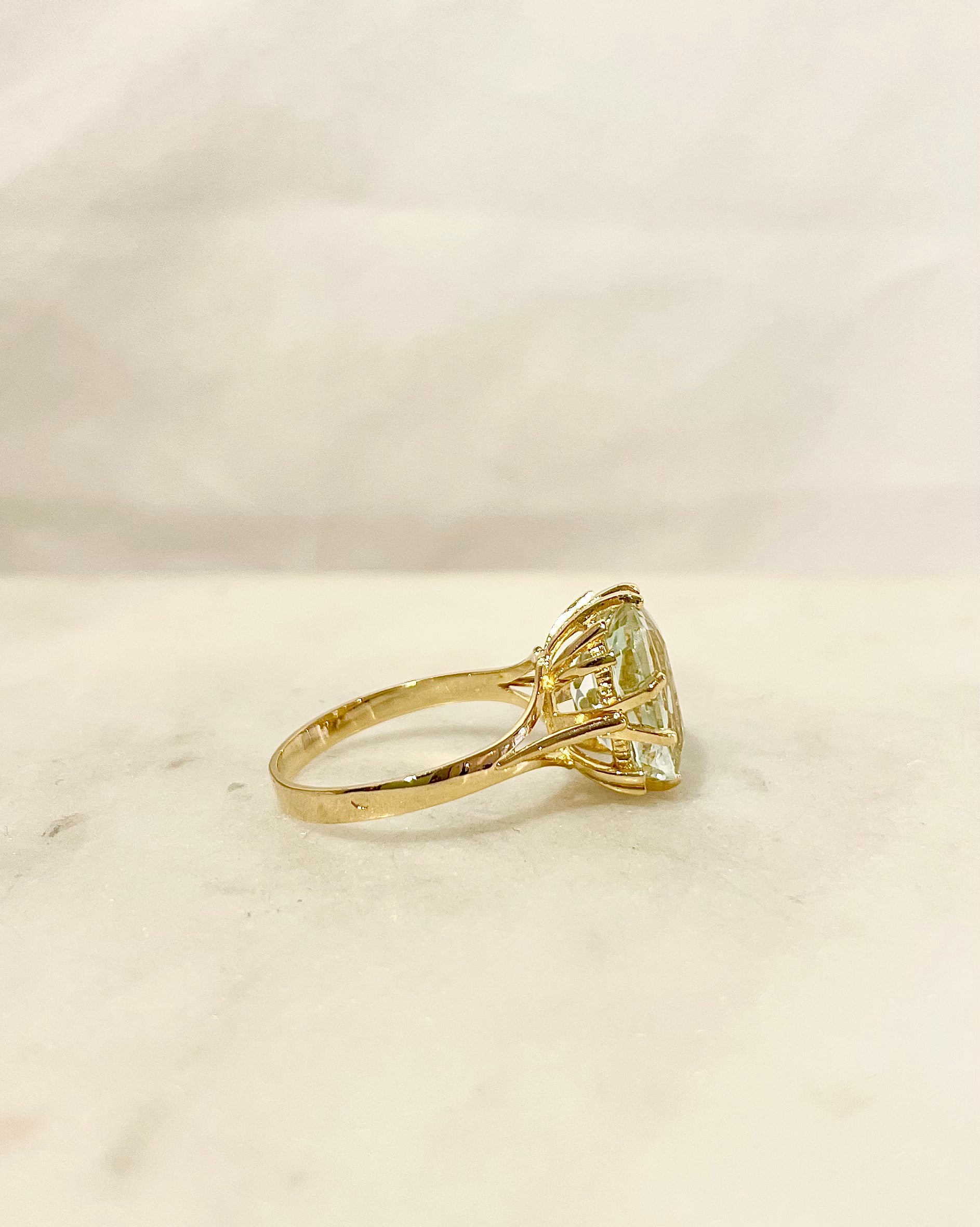 Anillo Cóctel Aguamarina 5 quilates “Yael”
