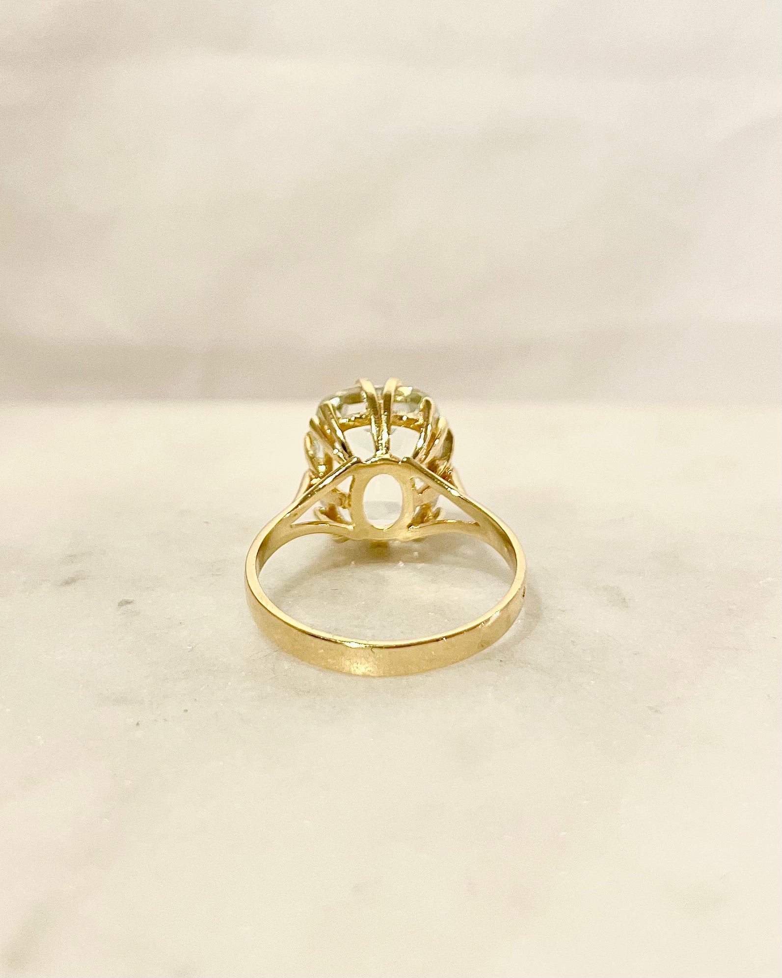 Anillo Cóctel Aguamarina 5 quilates “Yael”