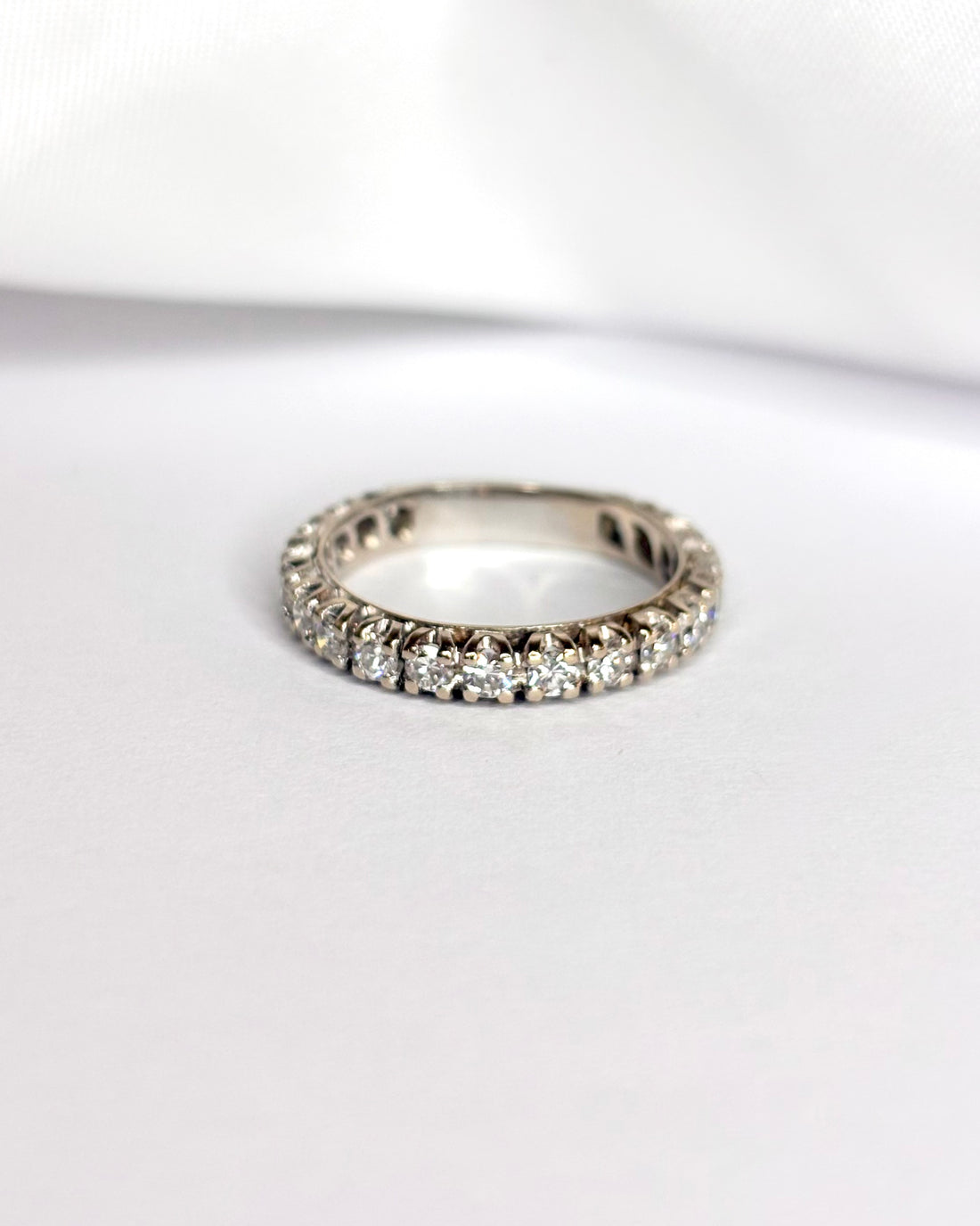 0.57 Carat Diamond Half-Eternity Ring "Antonelle"