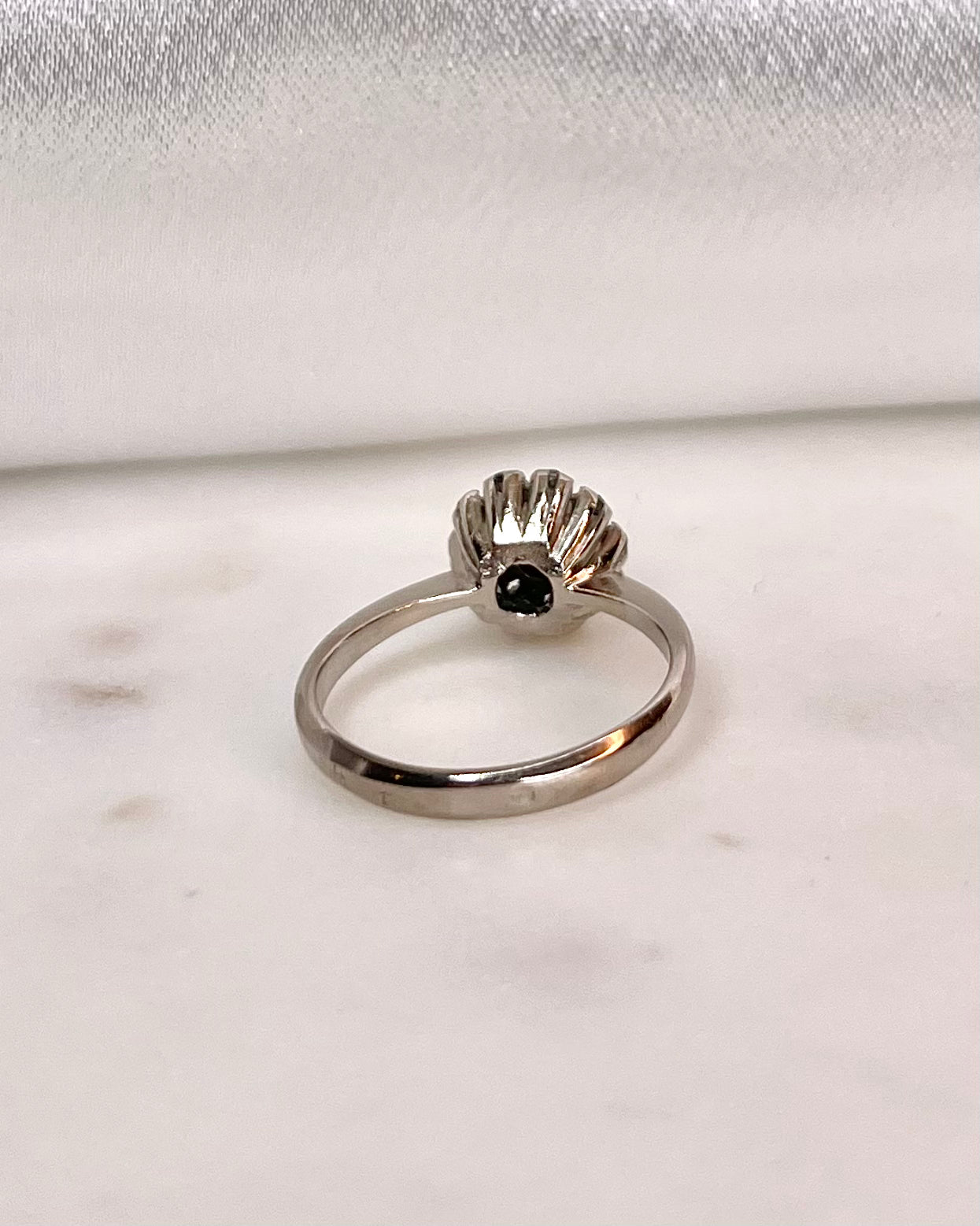 Bague Marguerite Émeraude et Diamants “Isolde”