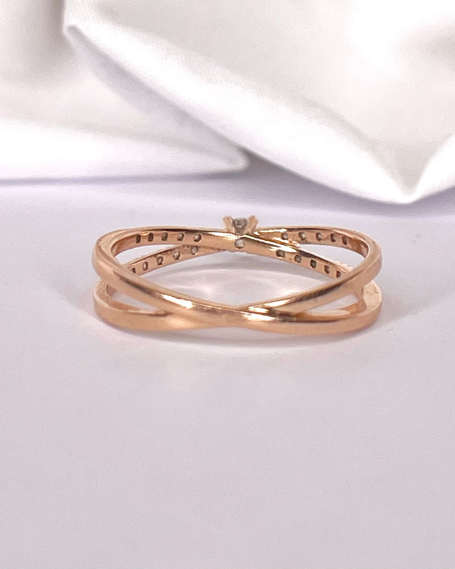 Anillo Mauboussin de diamantes de 0,28 quilates «À La Croisée Des Chemins»