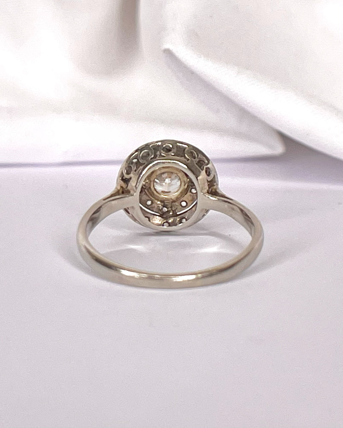 Bague Art-Déco Diamants 0.44 carat "Léna"