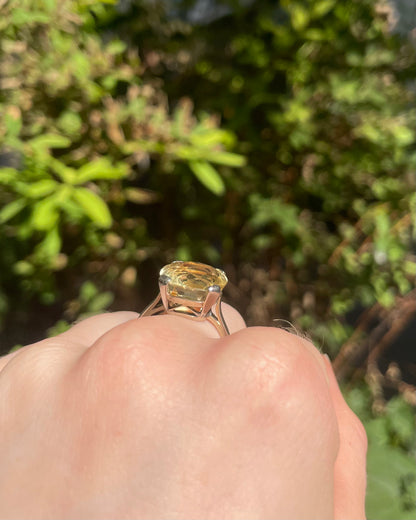Bague Cocktail Citrine 8.40 carats &quot;Céline&quot;