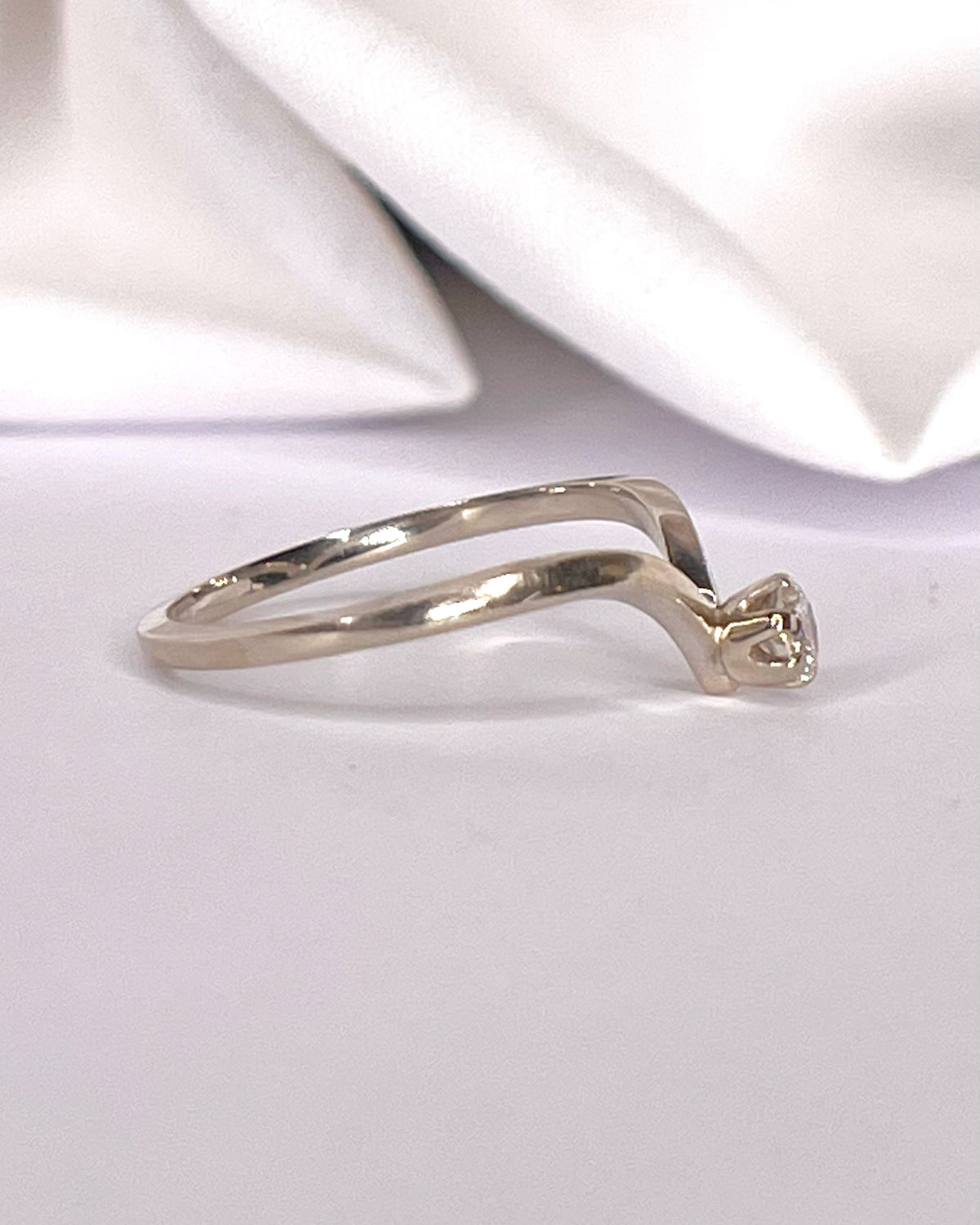 “Elisa” Diamond Tiara Ring