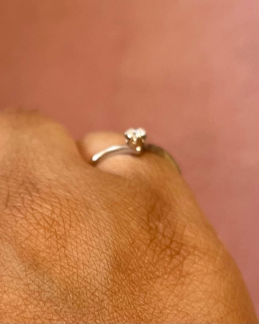 “Elisa” Diamond Tiara Ring