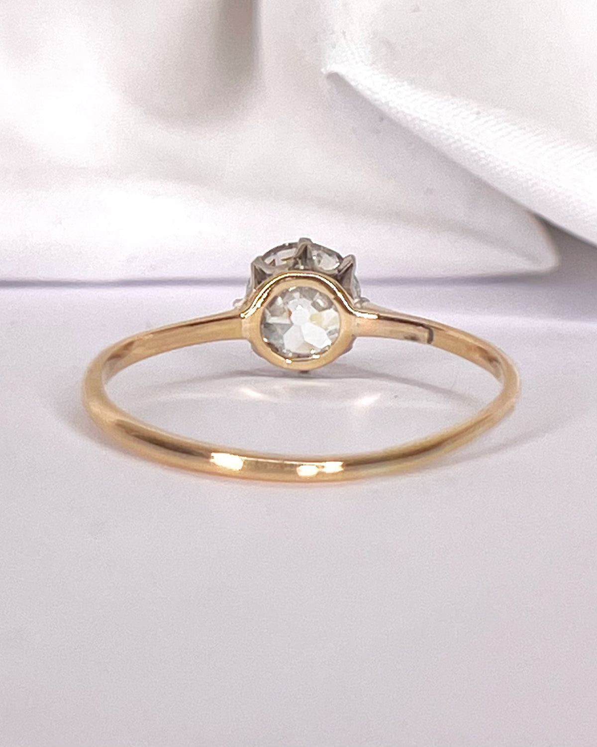 Bague Solitaire Diamant 1.10 carat "Emmeline"