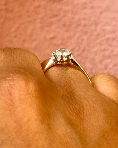 Bague Solitaire Diamant 1.10 carat "Emmeline"