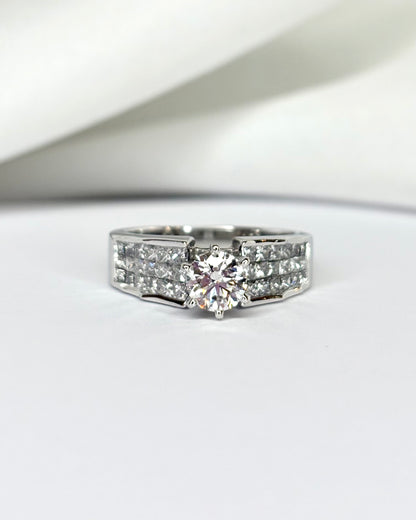 Anillo solitario diamante 1.14 quilates &quot;Adela&quot;