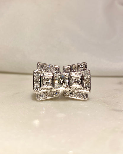 Bague Tank Diamants 1 carat &quot;Dalby&quot;