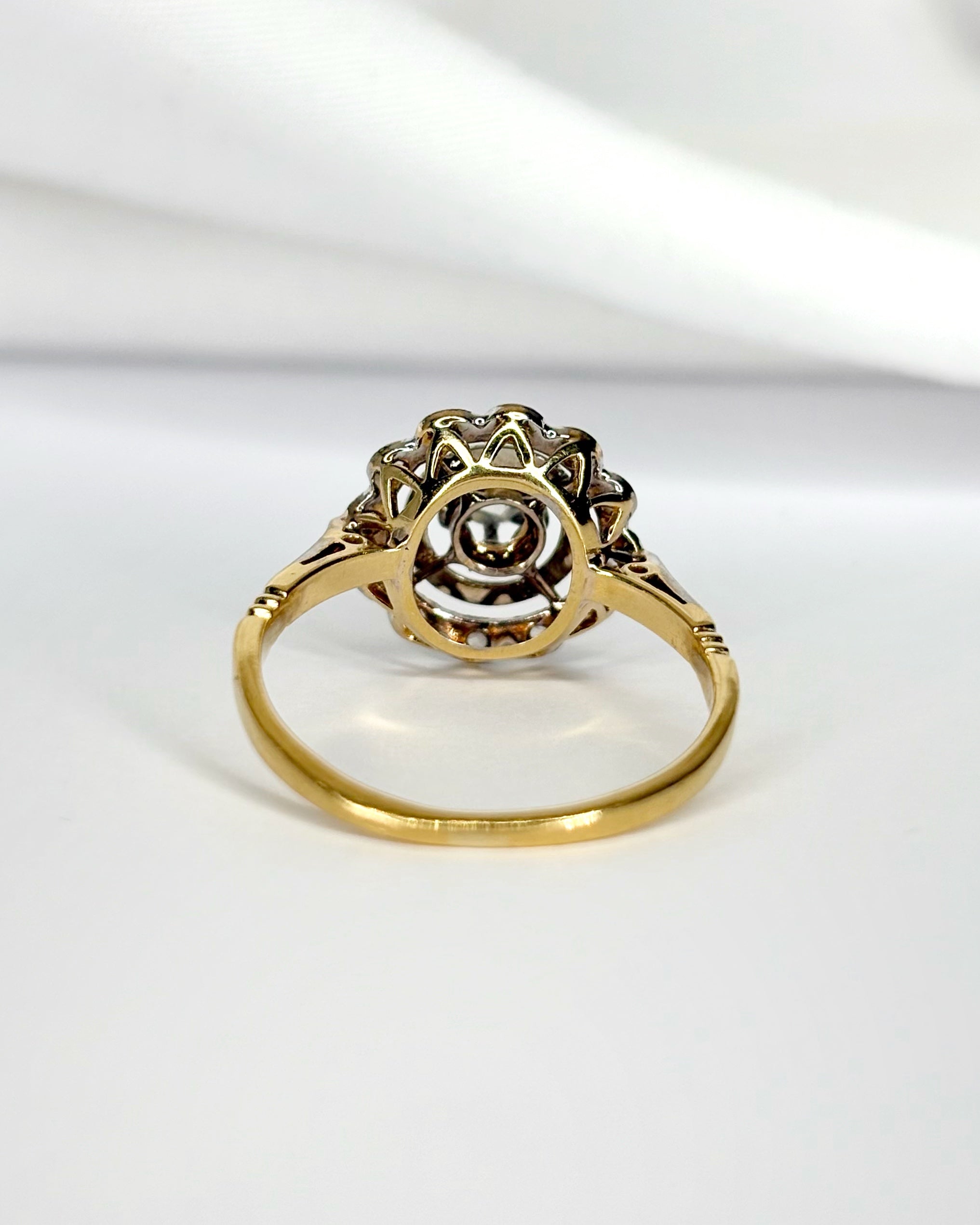 Bague Art Déco Diamants "Eudoxie"