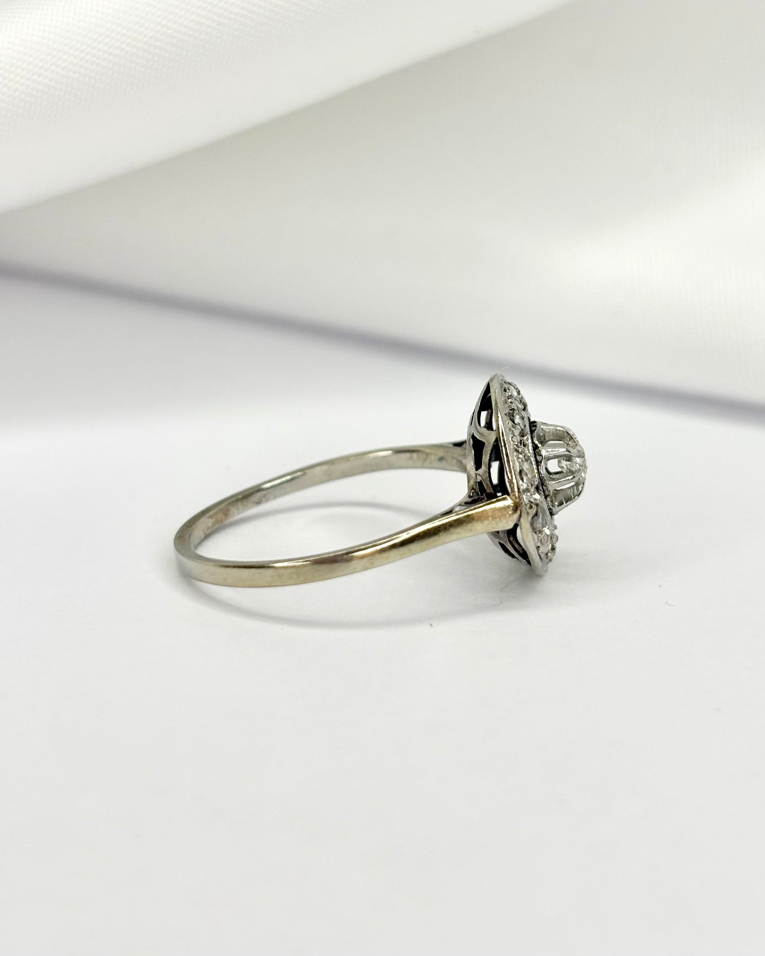 Bague Art Déco Diamants &quot;Vesna&quot;