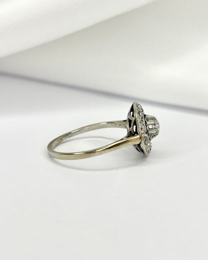 Bague Art Déco Diamants &quot;Vesna&quot;