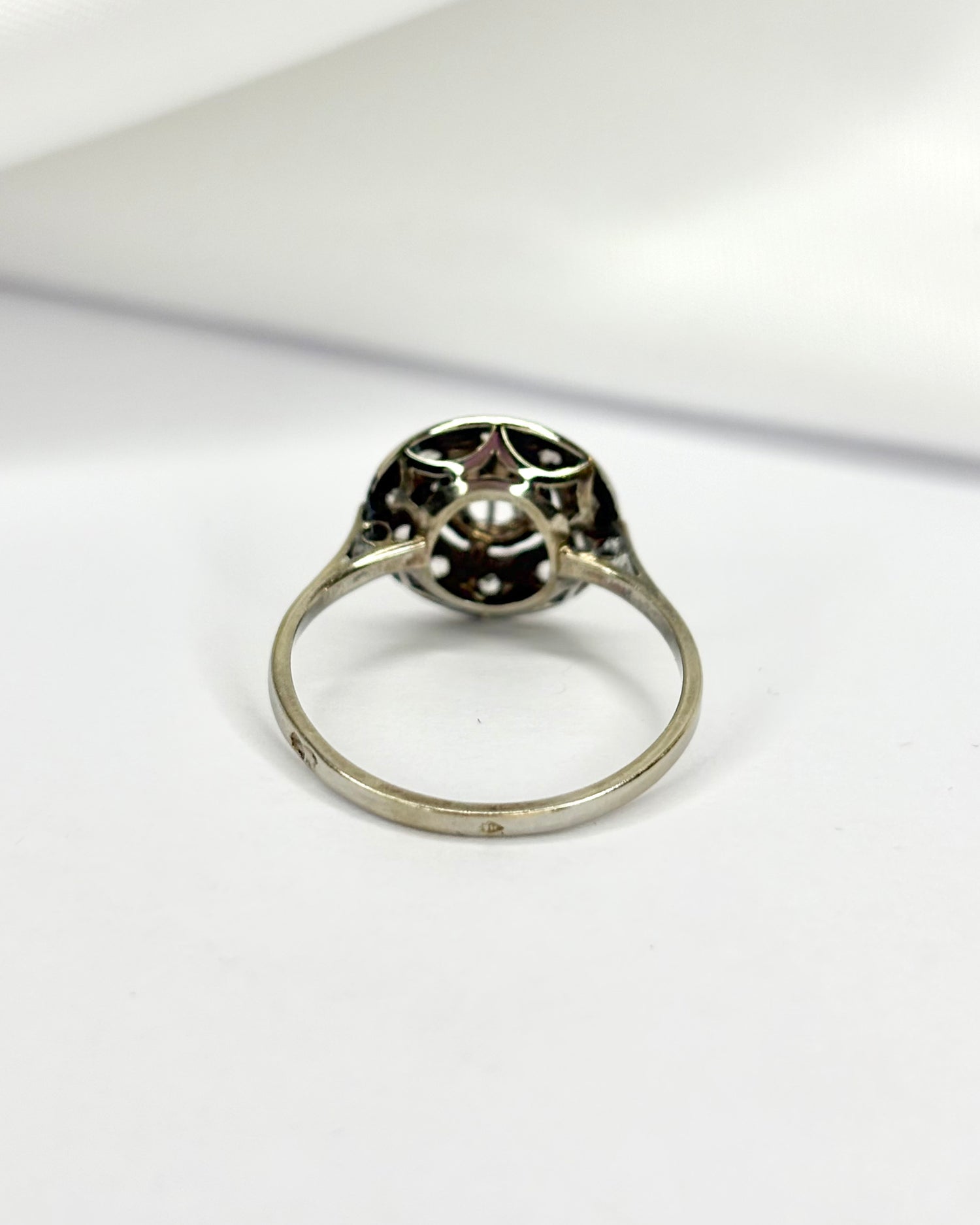 Bague Art Déco Diamants &quot;Vesna&quot;