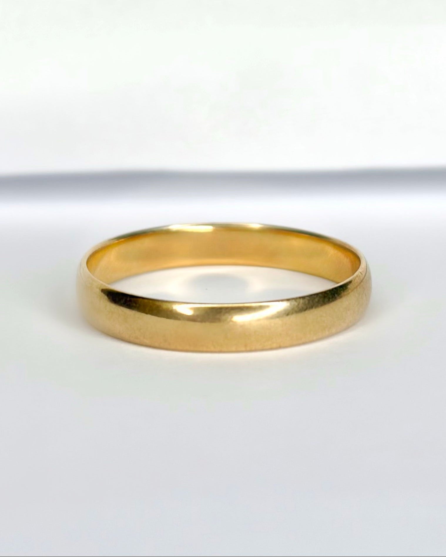 Bague alliance or jaune 3 mm "Romy" - Elliade Paris