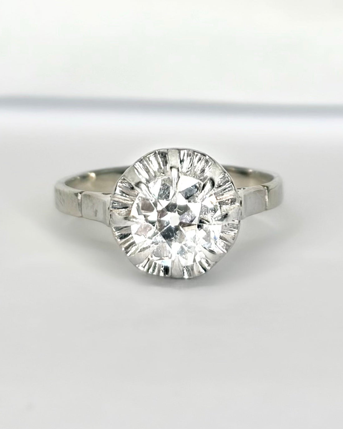 Bague art déco diamant "Fannie" - Lyon - Elliade Paris