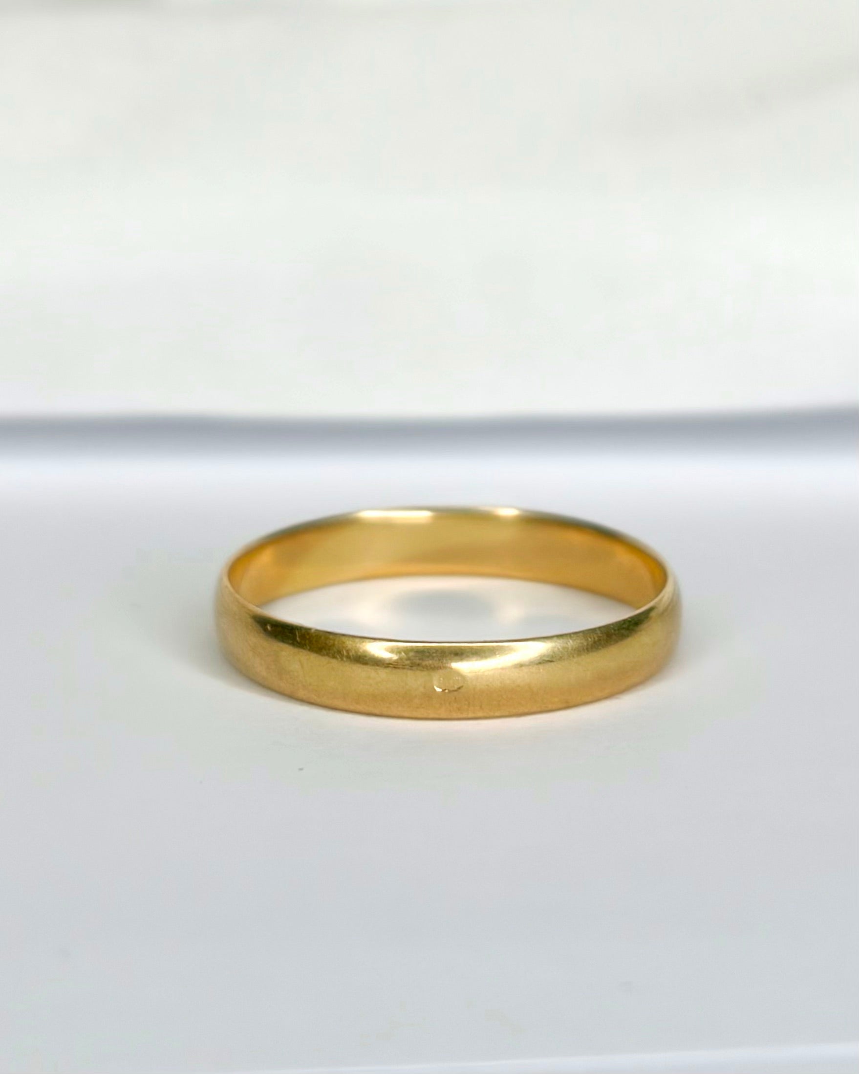 Bague alliance or jaune 3 mm "Romy" - Elliade Paris