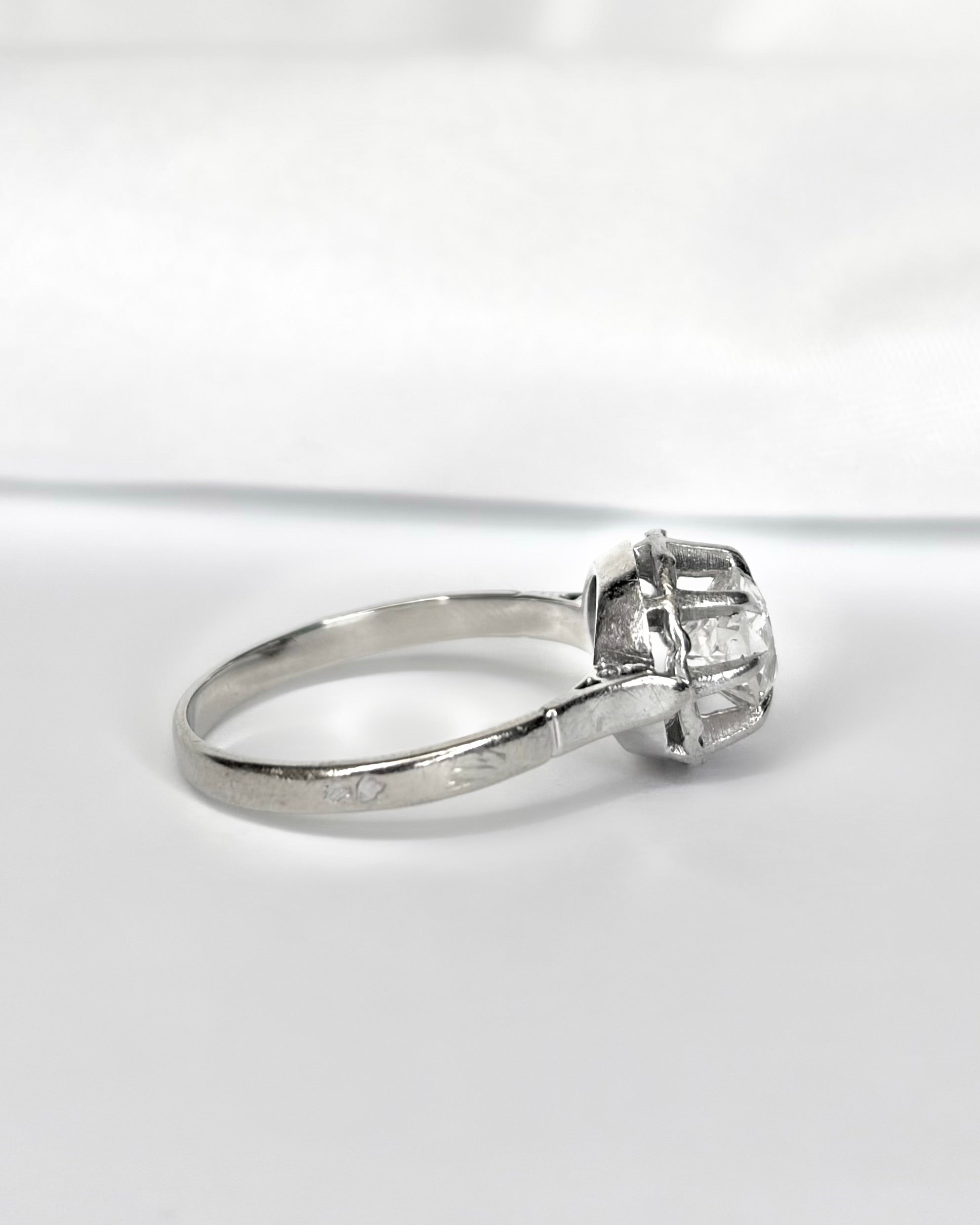Bague art déco diamant "Fannie" - Lyon - Elliade Paris