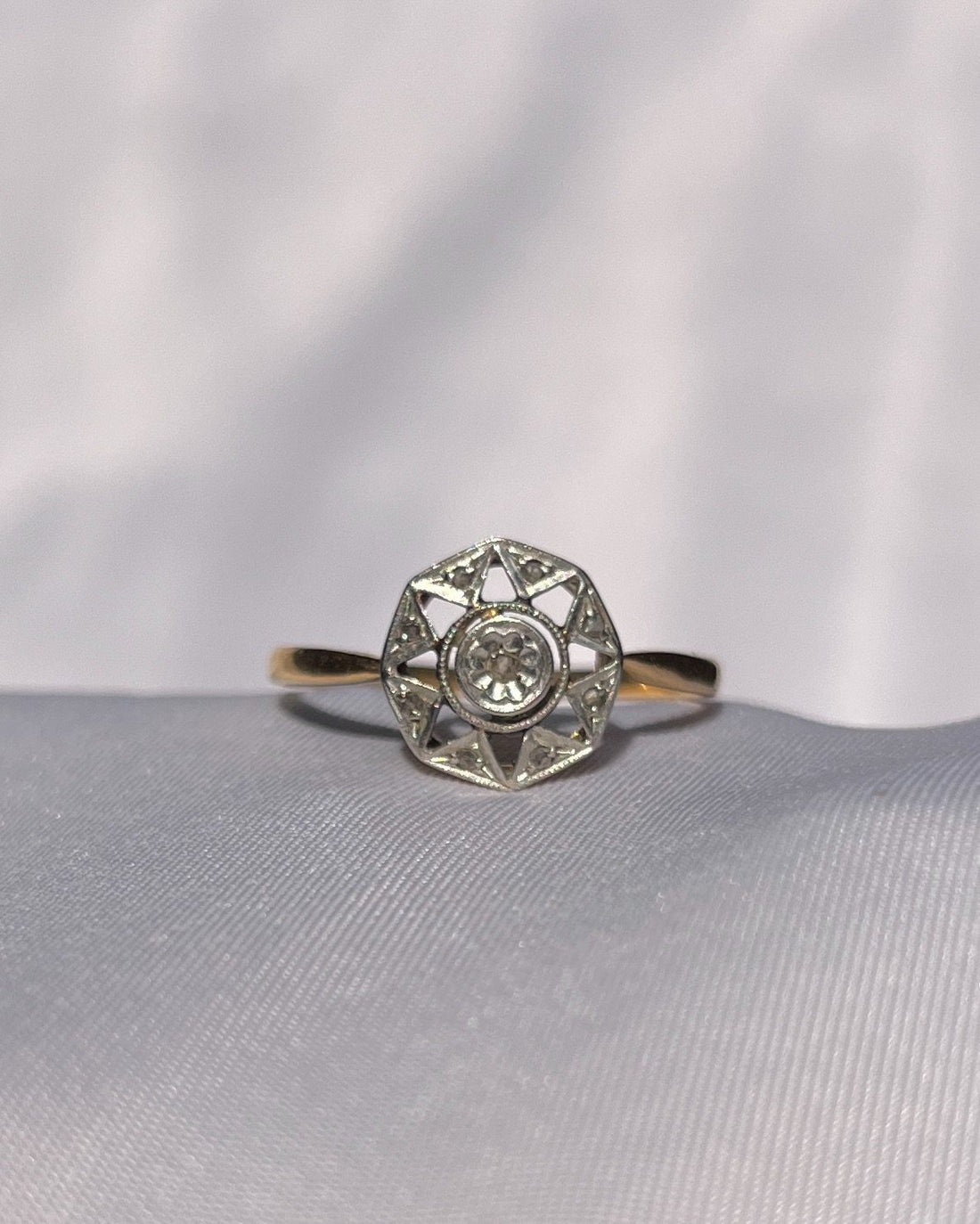 Bague art deco vintage &quot;Amalia&quot;