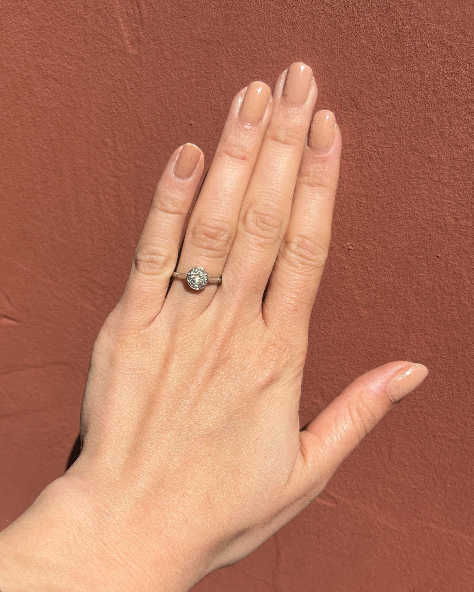 Bague Diamants Art-déco &quot;Irina&quot; 0.25 Carat