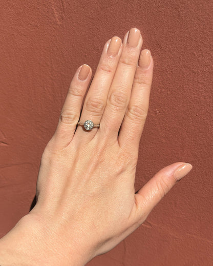 Bague Diamants Art-déco &quot;Irina&quot; 0.25 Carat