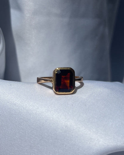 Bague Vintage Citrine &quot;Amani&quot;