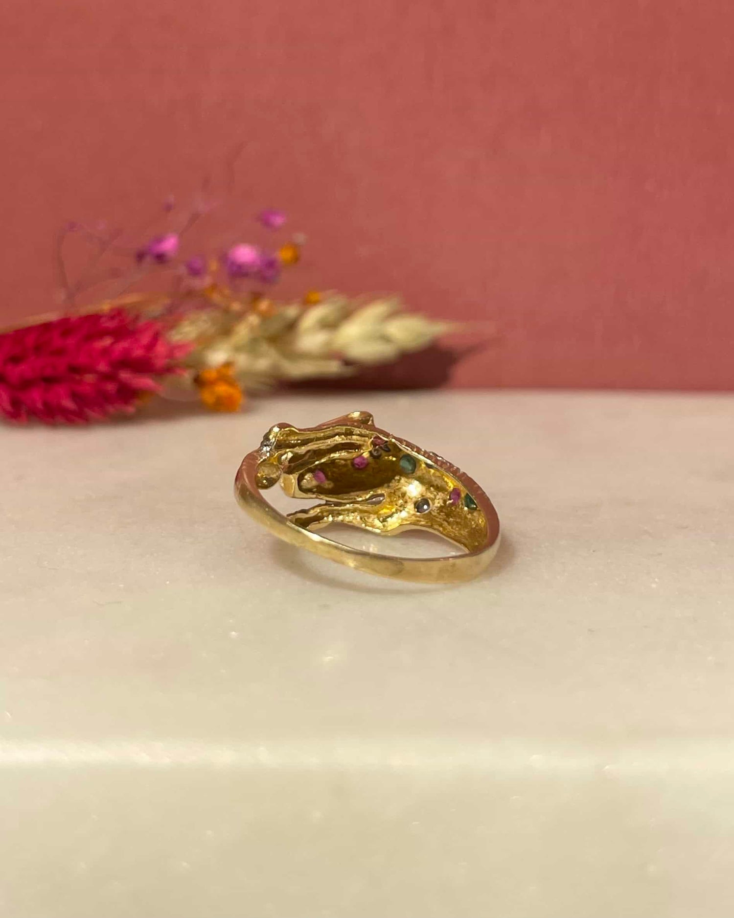Bague Panthère Rubis, Émeraudes,Saphirs et Diamants &quot;Nerina&quot;