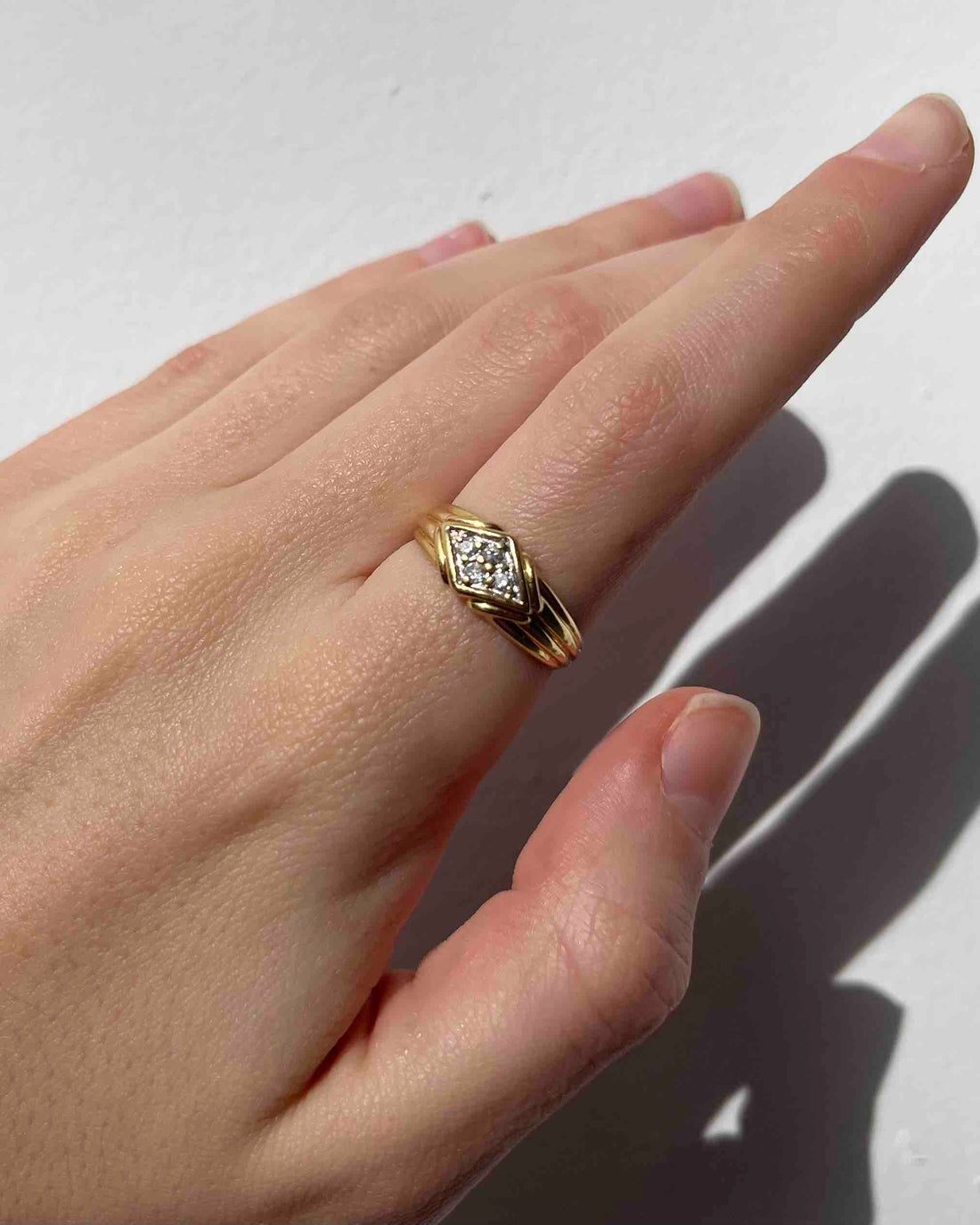 Bague Jonc Diamants &quot;Saliba&quot;