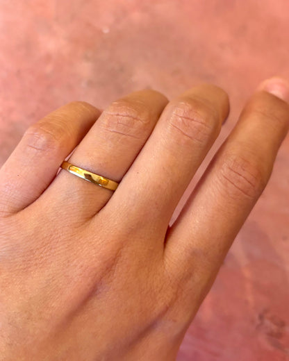 Yellow Gold 18 Carat 2.3 mm "Ivy" Ring