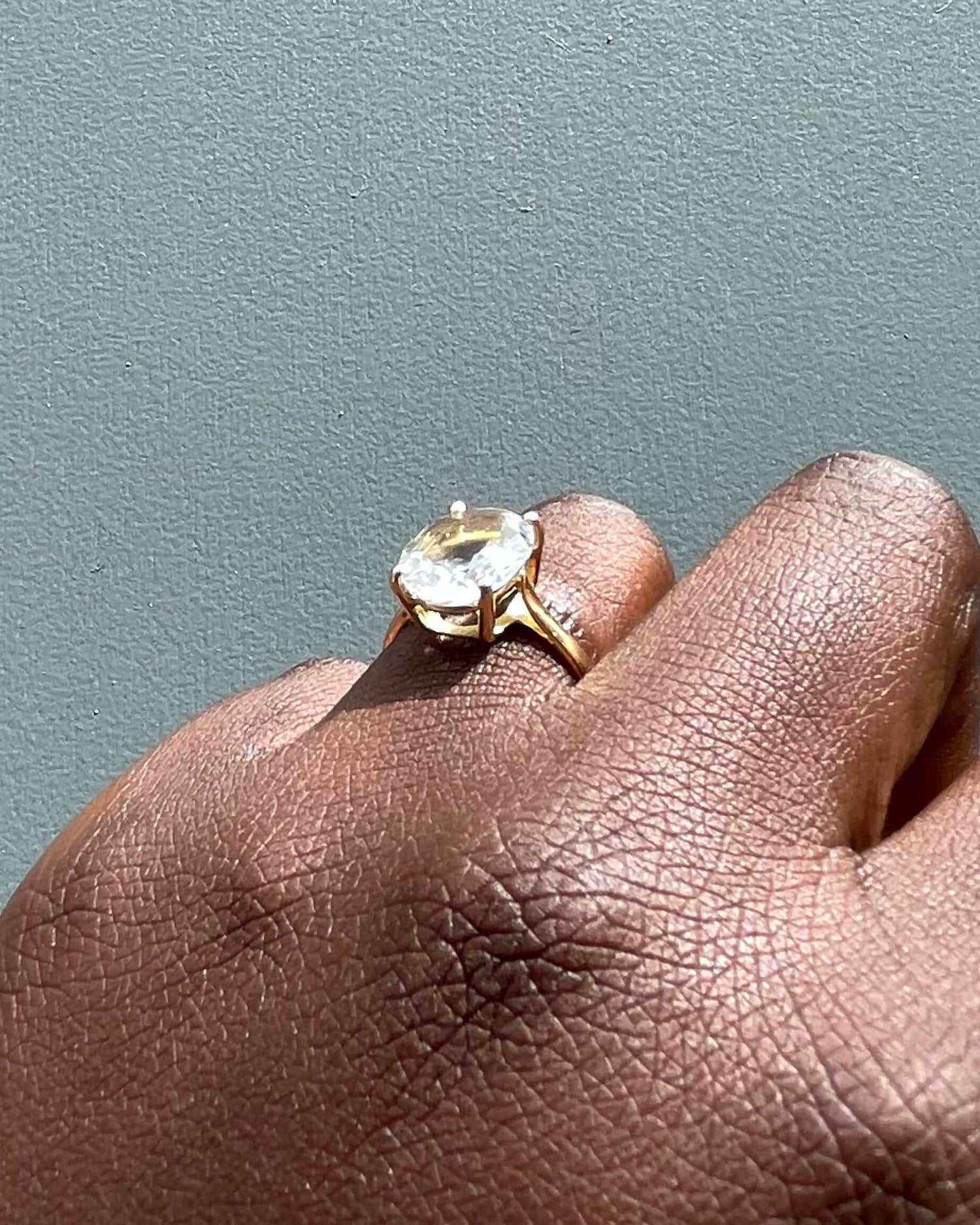 Bague Cocktail Aigue-Marine 3.40 Carats &quot;Oceana&quot; - Elliade Paris