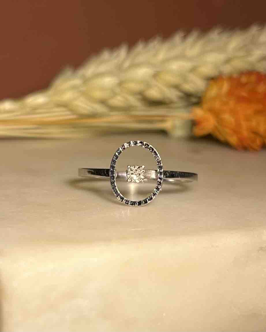 Bague vintage diamant "Marisol"