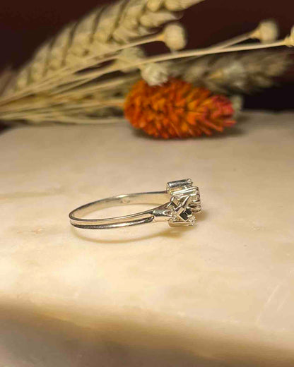 Bague de fiançailles diamants &quot;Ambrine&quot;