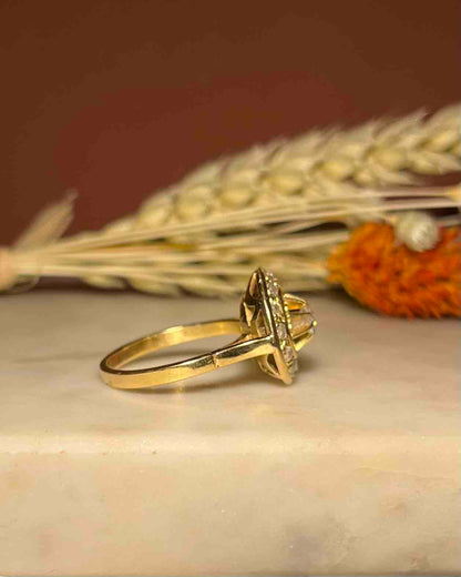 Bague Art-déco Diamants &quot;Lottie&quot;
