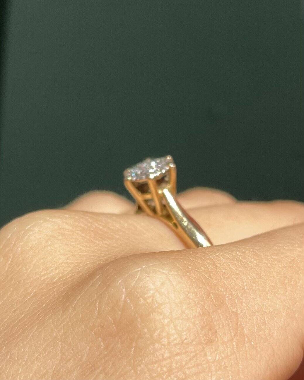 &quot;Hinaa&quot; 18 Diamond Solitaire Ring