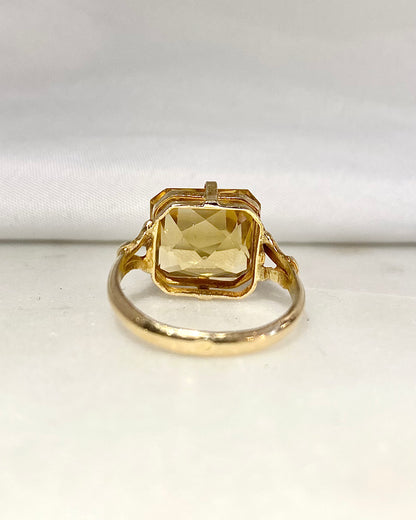 Bague Cocktail Citrine 6.80 carats &quot;Inana&quot;